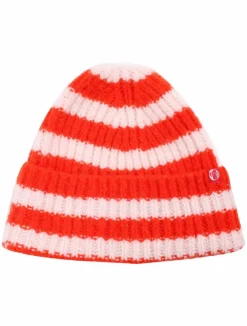 Danesofty Beanie Bright Red/Chalk