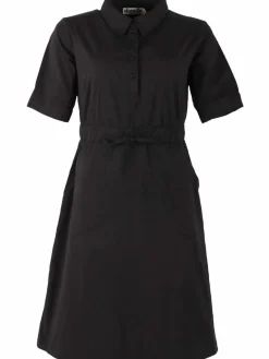 Danesusanne Poplin Dress Black