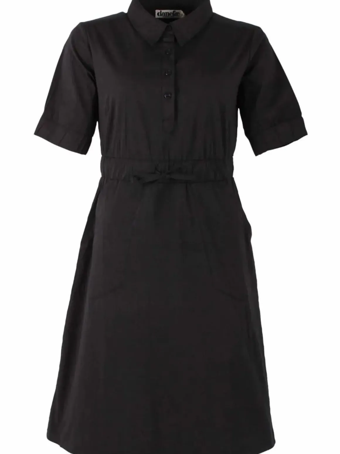 Danesusanne Poplin Dress Black