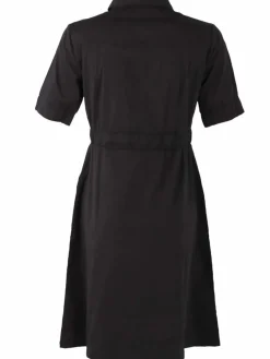 Danesusanne Poplin Dress Black