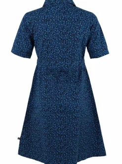 Danesusanne Poplin Dress Dusty Blue Fleurie