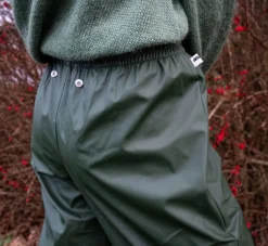 Danesvalbard Rain Pants Dark Khaki
