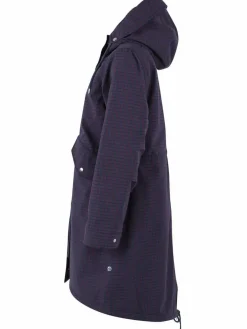 Danesvaneke Plaid Winter Parka Marine/Black/Redwine