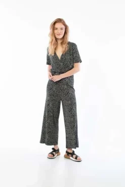 Danetopsen Suit Black/Chalk Funny Dots