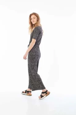 Danetopsen Suit Black/Chalk Funny Dots