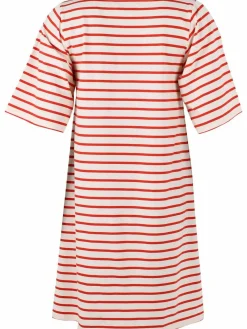 Danetrinidad Dress Chalk/Bright Red