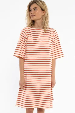 Danetrinidad Dress Chalk/Bright Red