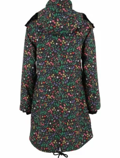 Daneturell Midseason Coat Black Botanical