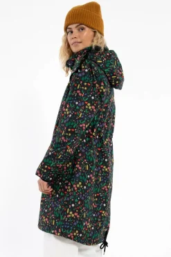 Daneturell Midseason Coat Black Botanical