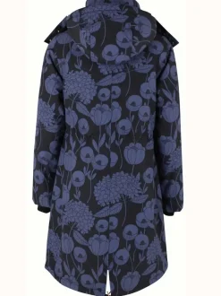 Daneturell Winter Coat Black Hortensia