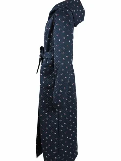 Daneviking Robe Navy Mini Flower