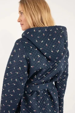 Daneviking Robe Navy Mini Flower