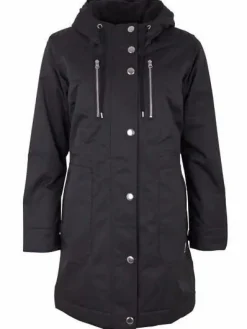 Daninge Winter Parka Black (Silver Trim)