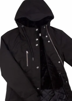 Daninge Winter Parka Black (Silver Trim)