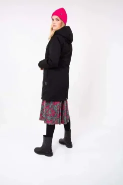 Daninge Winter Parka Black Brushed