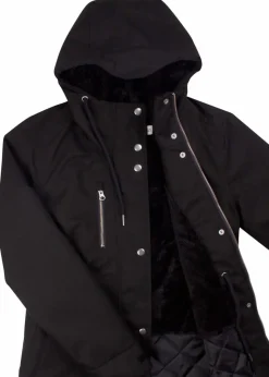 Daninge Winter Parka Black Brushed