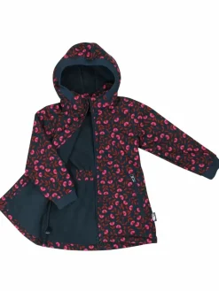 Danolivia Softshell Dusty Navy Fleuri
