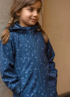 Danolivia Softshell Marine Fleurie
