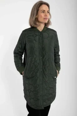 Danyesplease Thermo Coat Dark Army