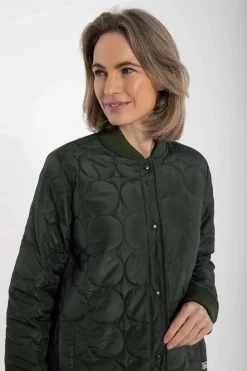 Danyesplease Thermo Coat Dark Army