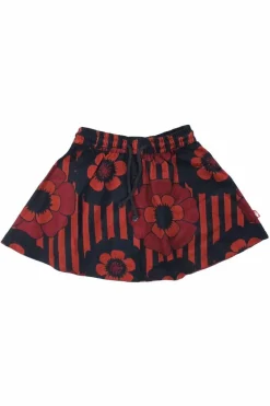Danyrsa Skirt Beige Rose/Navy Power Flowers
