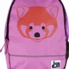 Dyr Kids Backpack Old Rose Roed Panda