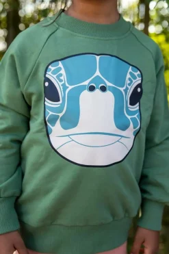 Dyrbellow Sweat Army Skildpadde