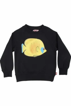 Dyrbellow Sweat Black Fanefisk