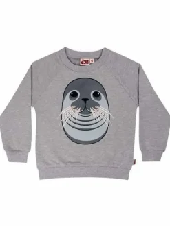 Dyrbellow Sweat Heather Grey Sael