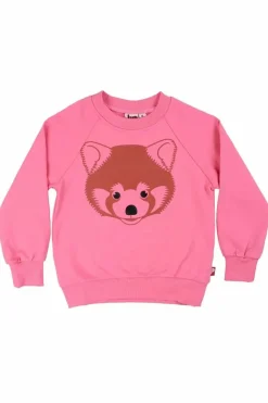 Dyrbellow Sweat Pink Roed Panda