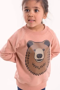 Dyrbellow Sweat Rose Beige Brun Bjoern
