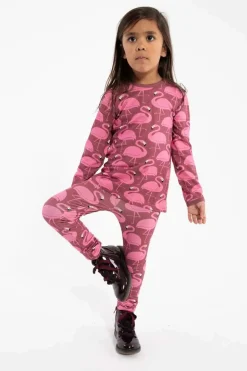Dyrcheetah Leggings Old Rose/Lovely Rose Flamingo