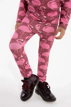 Dyrcheetah Leggings Old Rose/Lovely Rose Flamingo