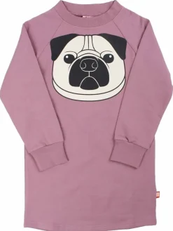 Dyrfurry Sweat Dress Clay Viola Mopslys