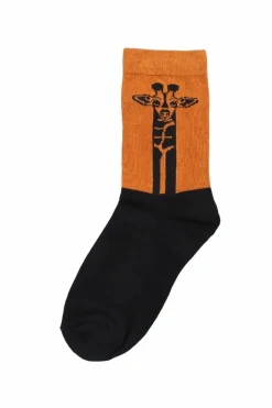 Dyrgalop Socks Black Giraf