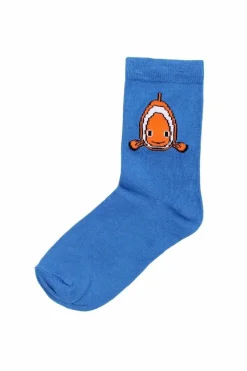 Dyrgalop Socks Blue Klovnfisk