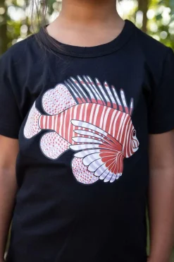 Dyrgrowl T Black Dragefisk