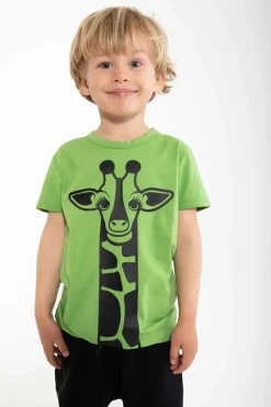 Dyrgrowl T Olive Giraf