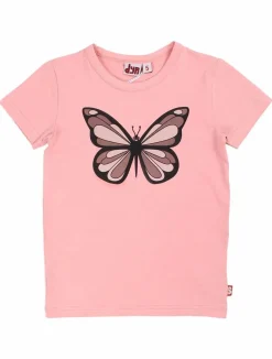 Dyrgrowl T Soft Pink Sommerfugl