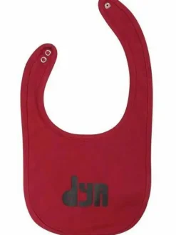 Dyrmunchie Bib Deep Red Elefant