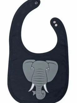 Dyrmunchie Bib Navy Elefant