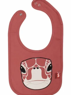 Dyrmunchie Bib Old Rose Skildpadde