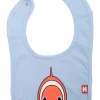 Dyrmunchie Bib Pastel Blue Klovnefisk