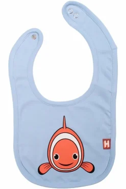 Dyrmunchie Bib Pastel Blue Klovnefisk