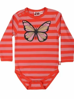 Dyrquack Suit Old Rose/Fall Coral Sommerfugl