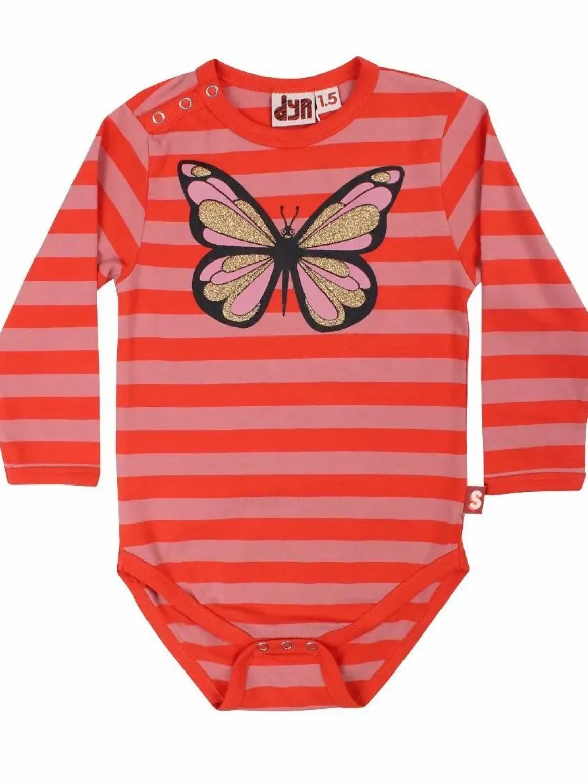 Dyrquack Suit Old Rose/Fall Coral Sommerfugl