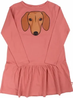 Dyrzanzi Dress Ls Old Rose Gravhund