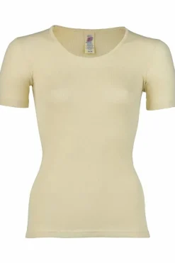 Engel Wool Natur Ladies Shirt Ss Natural