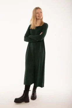 Ess - Casandra Dress Black Green