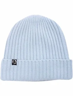 Ess - Cashmere Rib Beanie Pastel Blue